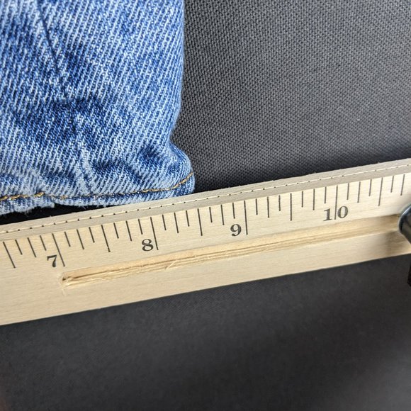 Levis Jeans Men 38x30 501 Blue Denim Original Fit Light Fade Retro Country Pants - Picture 8 of 16